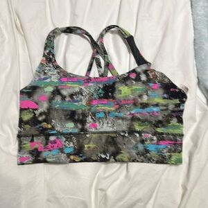 Lululemon size 8 energy bra long line padded